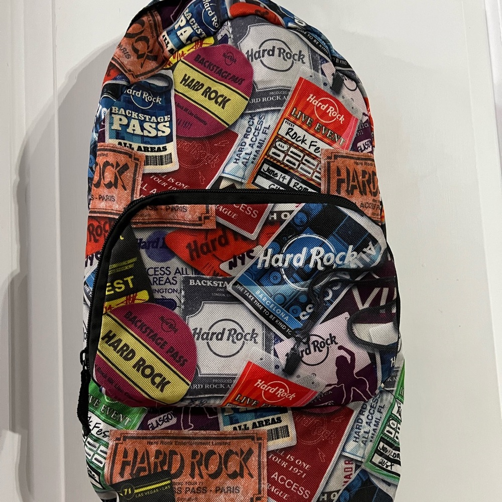 Like New Hard Rock Cafe backpack